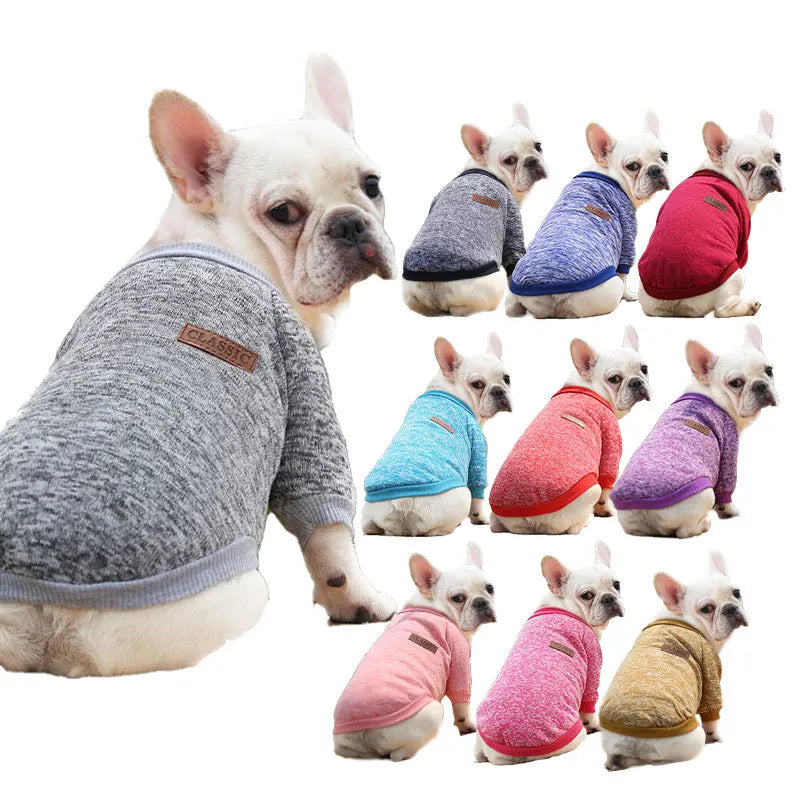 Puppy Cat Jacket Winter Warm Dog Clothes for Small Dogs Chihuahua Coat Schnauzer Pug Clothing Sweatshirts Casual Pet Costumes