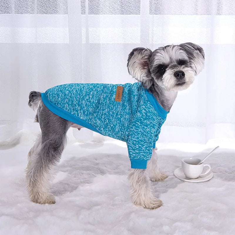 Puppy Cat Jacket Winter Warm Dog Clothes for Small Dogs Chihuahua Coat Schnauzer Pug Clothing Sweatshirts Casual Pet Costumes