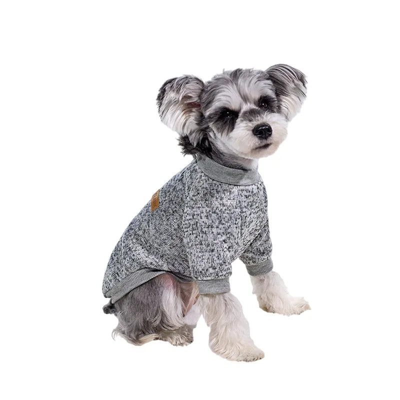 Puppy Cat Jacket Winter Warm Dog Clothes for Small Dogs Chihuahua Coat Schnauzer Pug Clothing Sweatshirts Casual Pet Costumes