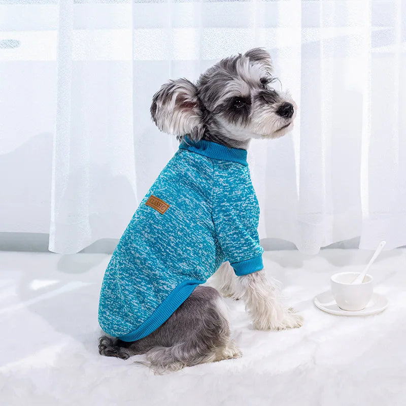 Puppy Cat Jacket Winter Warm Dog Clothes for Small Dogs Chihuahua Coat Schnauzer Pug Clothing Sweatshirts Casual Pet Costumes